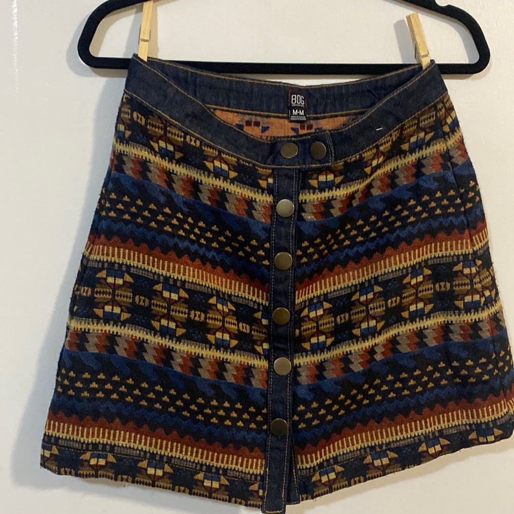 Aztec style short skirt
